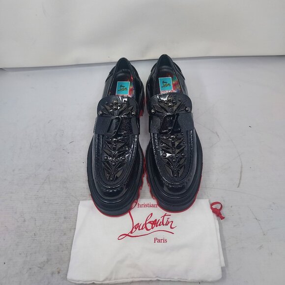 CHRISTIAN LOUBOUTIN Marvel WOMENS The Amazing Loubi Loafer Shoe - Picture 8 of 10